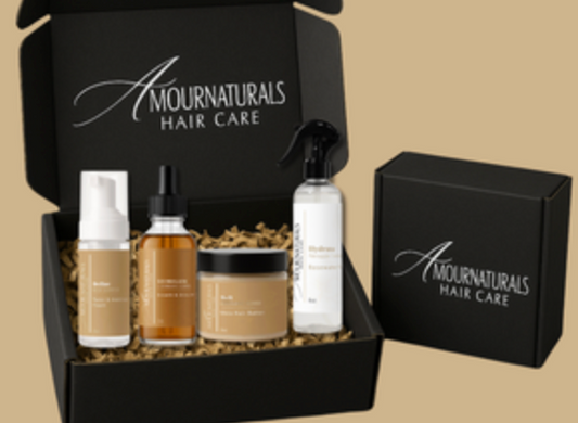 Amour Naturals Hair Bundle kit